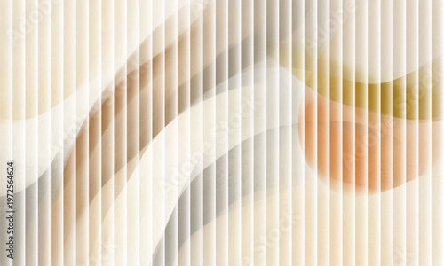 Abstract soft pastel background with blurred organic shapes and vertical lines and many soft caller 