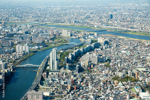 Aerial View Of Tokyo