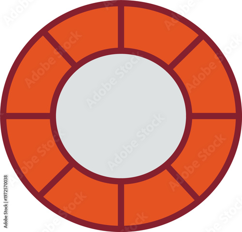 Life Preserver Vector Icon