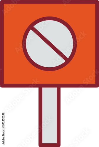 Do Not Disturb Vector Icon