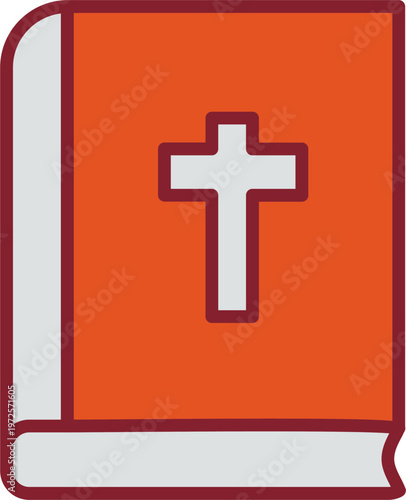 Religious Book Vector Icon