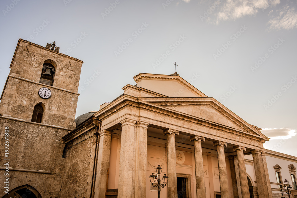 Fototapeta premium Isernia. The Cathedral of St. Peter the Apostle 0326N