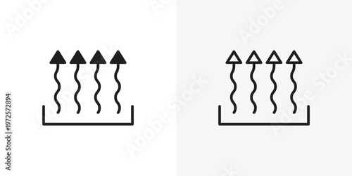 Heat vectors icons pack for apps and Ui Ux desigs