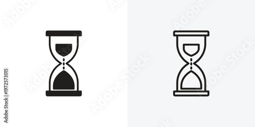 Hourglass vectors icons pack for apps and Ui Ux desigs