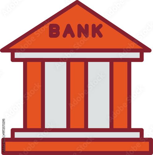 Bank Vector Icon