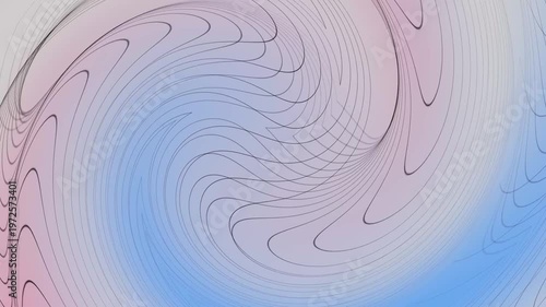 digital wave animation glowing horizontal frequency equalize line background video