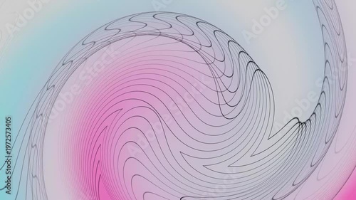horizontal glowing wave digital frequency equalize line animation background video
