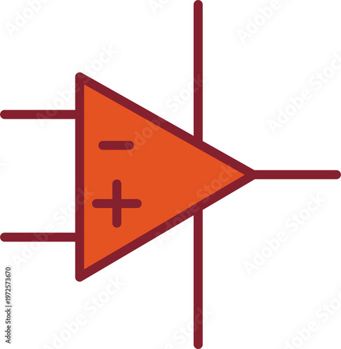 Amplifier Vector Icon