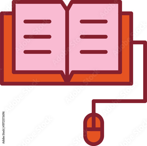 Online Course Vector Icon