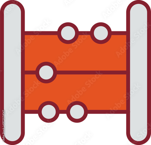 Abacus Vector Icon