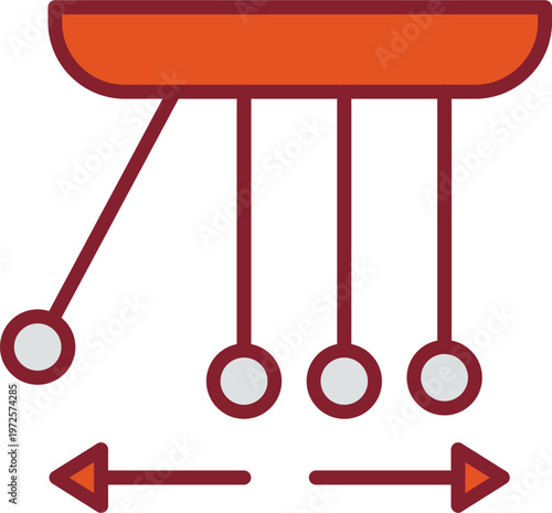 Pendulum Vector Icon