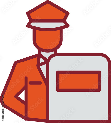 Riot Police Vector Icon