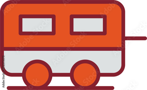 Caravan Vector Icon