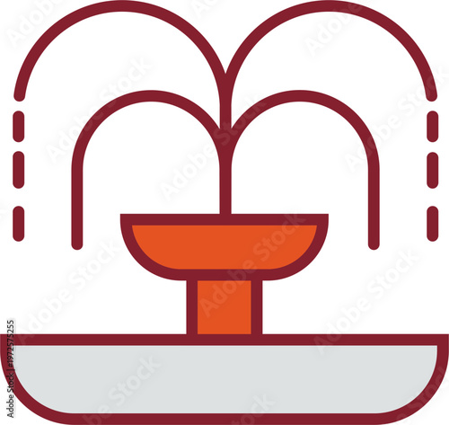 Fountain Vector Icon