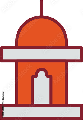 Mimbar Vector Icon