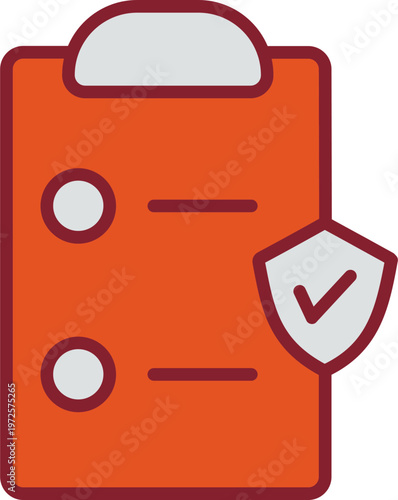 Insurance Policy Vector Icon