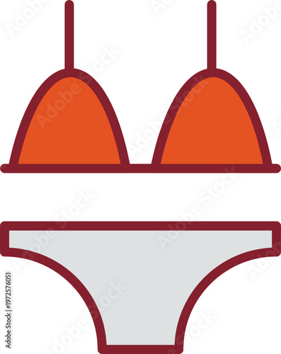 Bikini Vector Icon
