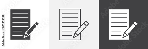 Homework icon element for design projects and web designs