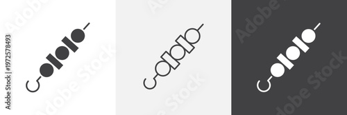 Kebab icon element for design projects and web designs