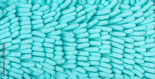 Blue microfiber fabric texture background