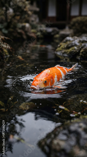 An enchanting capture of a ...