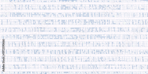 Abstract light blue and white striped pattern with a textured appearance