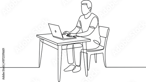 Woman in white shirt and black pants sitting on simple wooden chair reading a book de