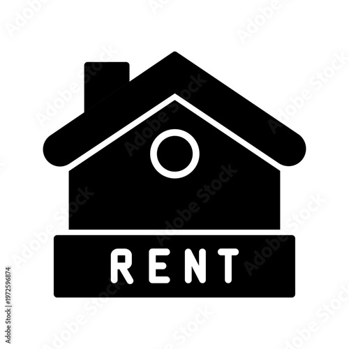 Unfurnished Rental Vector Icon
