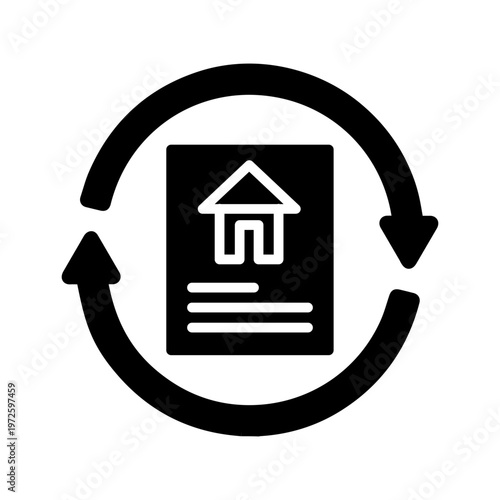 Lease Renewal Vector Icon