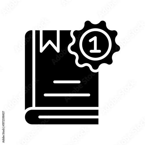 Literacy Certificate Vector Icon