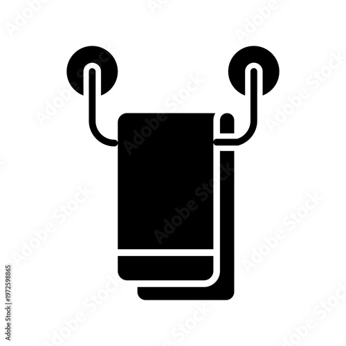 Hand Towel Vector Icon