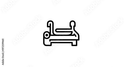 Orthodontic Dental Bracket Icon Vector Illustration