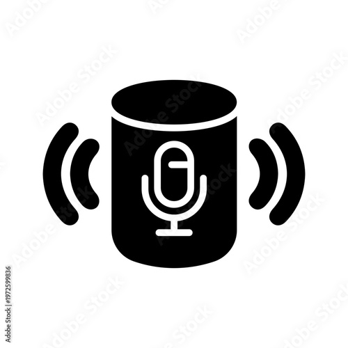 Voice Assistant Vector Icon