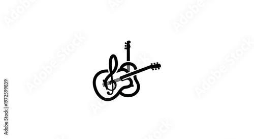 Musical Note Guitar Symbol