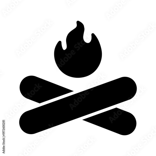 Fireside Chat Vector Icon
