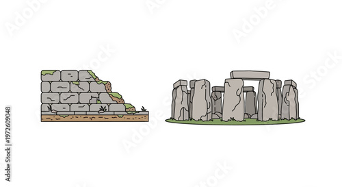 Stonehenge ancient monument stone structure.