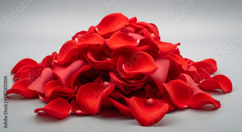 red rose petals
