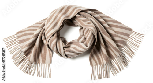 scarf isolated on white
