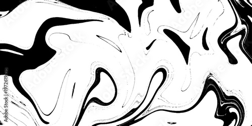 abstract black and white liquid marble texture seamless vector illustration with modern technology inspired fluid patterns and elegant monochrome design
