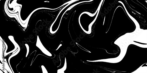 abstract black and white liquid marble texture seamless vector illustration with modern technology inspired fluid patterns and elegant monochrome design