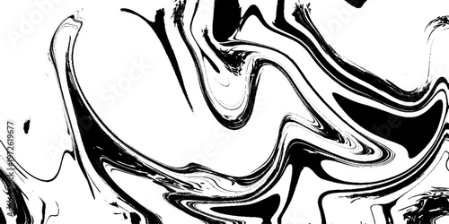 abstract black and white liquid marble texture seamless vector illustration with modern technology inspired fluid patterns and elegant monochrome design