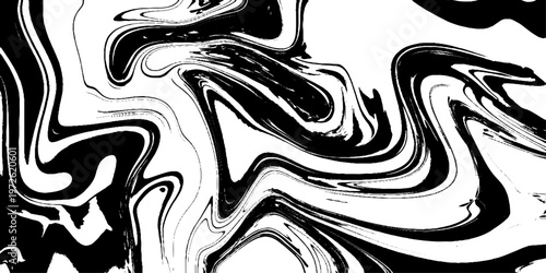 abstract black and white liquid marble texture seamless vector illustration with modern technology inspired fluid patterns and elegant monochrome design