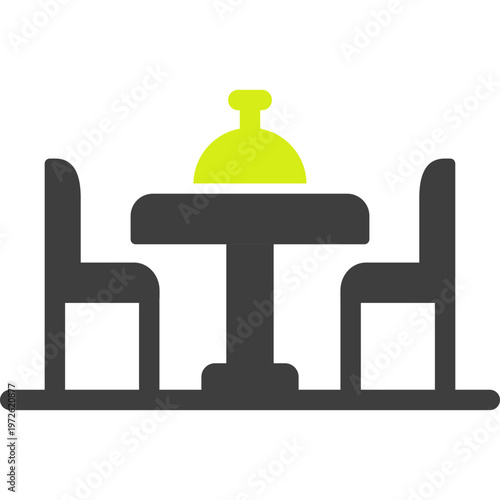 Dinning Table Vector Icon