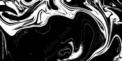 abstract black and white liquid marble texture seamless vector illustration with modern technology inspired fluid patterns and elegant monochrome design