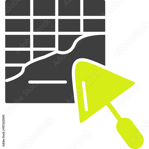 Plastering Vector Icon