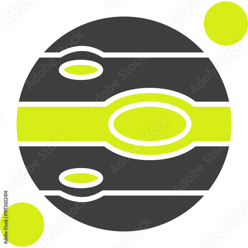 Jupiter Vector Icon