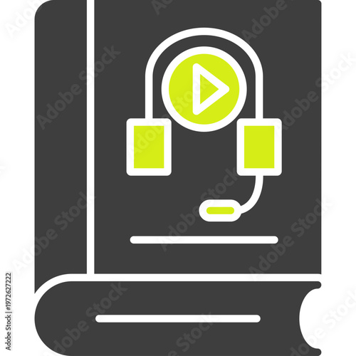 Audiobook Vector Icon