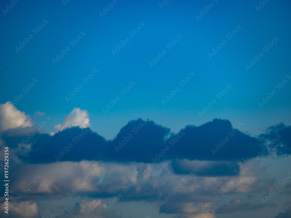 Naklejka premium Schöner Wolkenhimmel