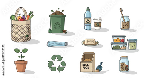 Eco friendly products and packaging.