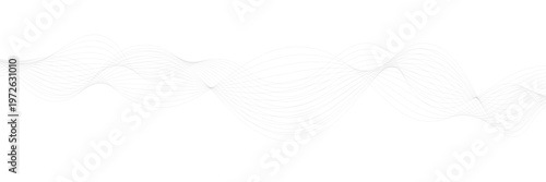 Abstract Gray Wave Lines Vector Illustration, Modern Technology-Inspired Texture Design, Seamless Digital Pattern, Futuristic Minimalist Art